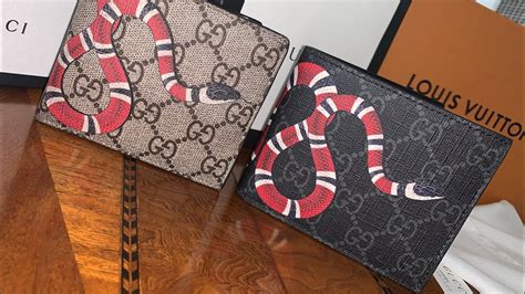 who is gucci king|Gucci snake wallet inside.